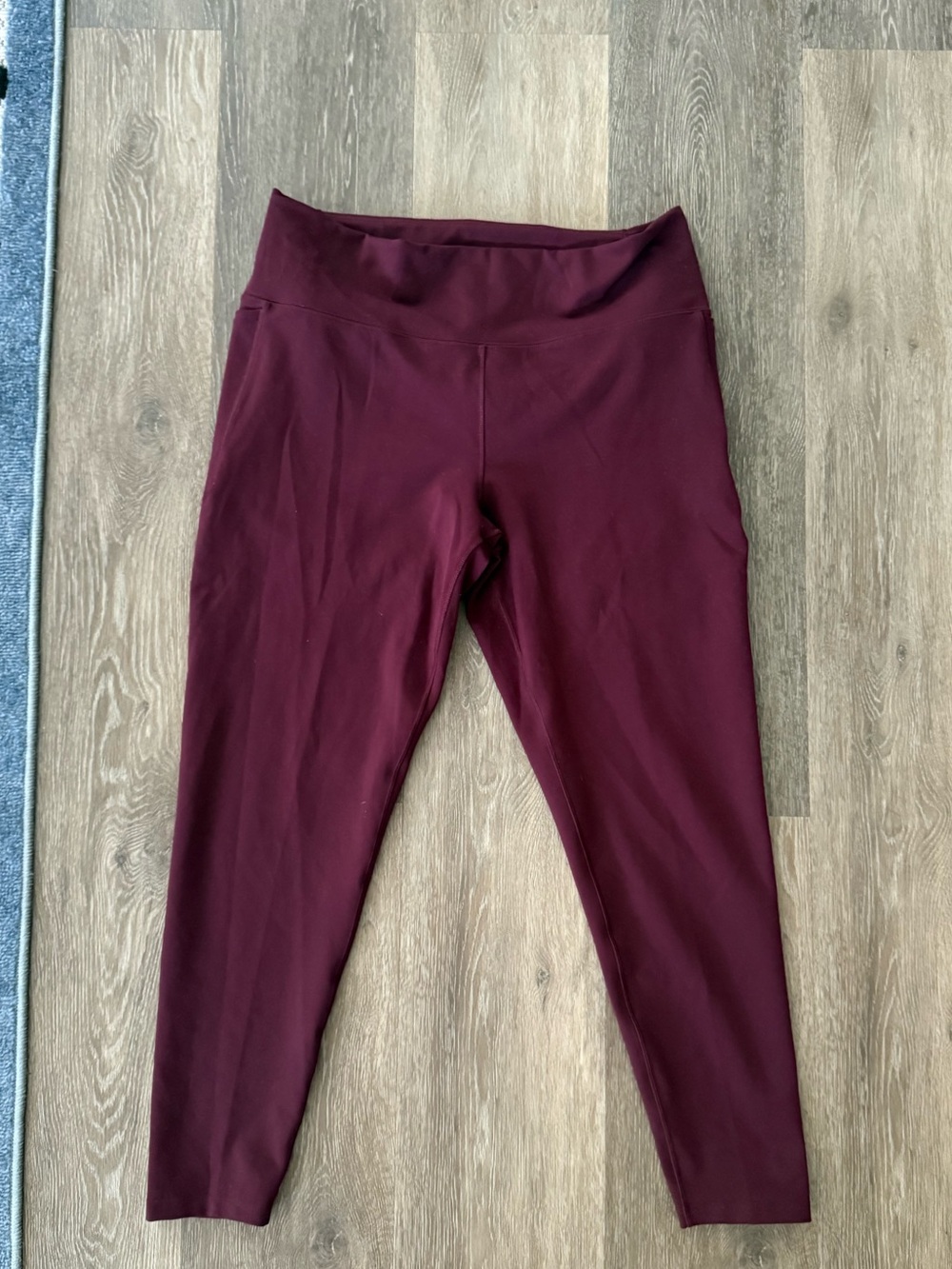 🍷 DSG Burgundy High-Rise Activewear Leggings - Size XL